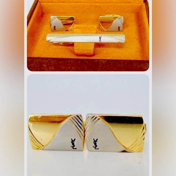 Yves Saint Laurent YSL Cuff Links - Picture 3 of 10